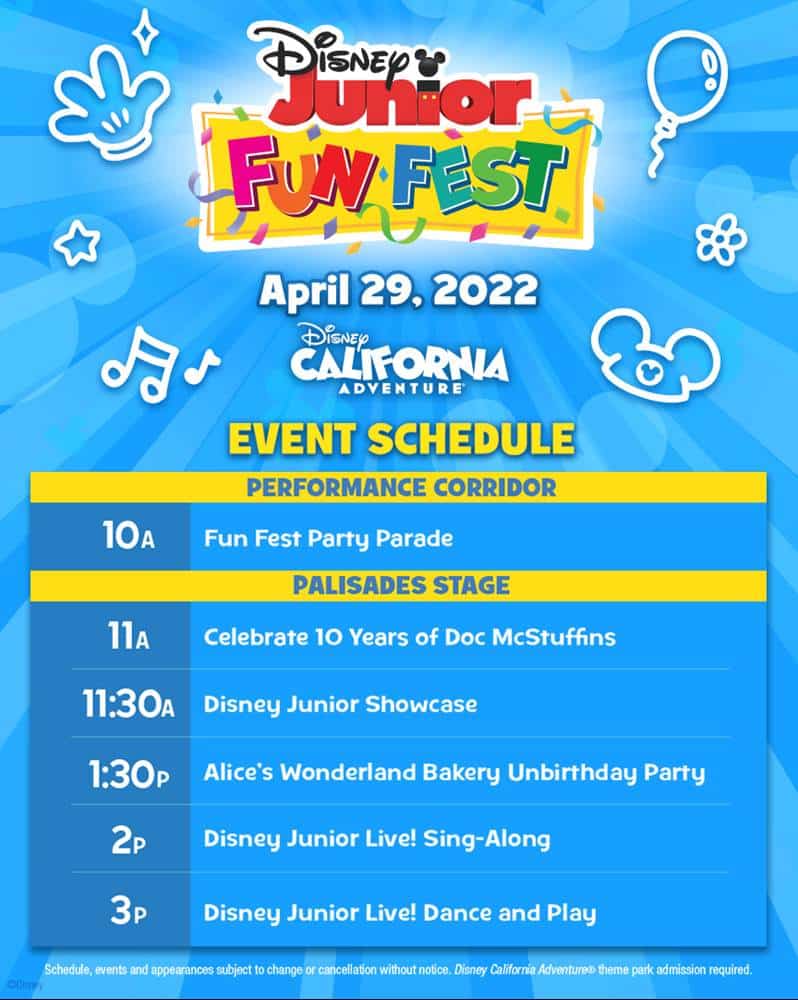 Watch Now: Disney Junior and Disney California Adventure Celebrate the  First-Ever Disney Junior Fun Fest!