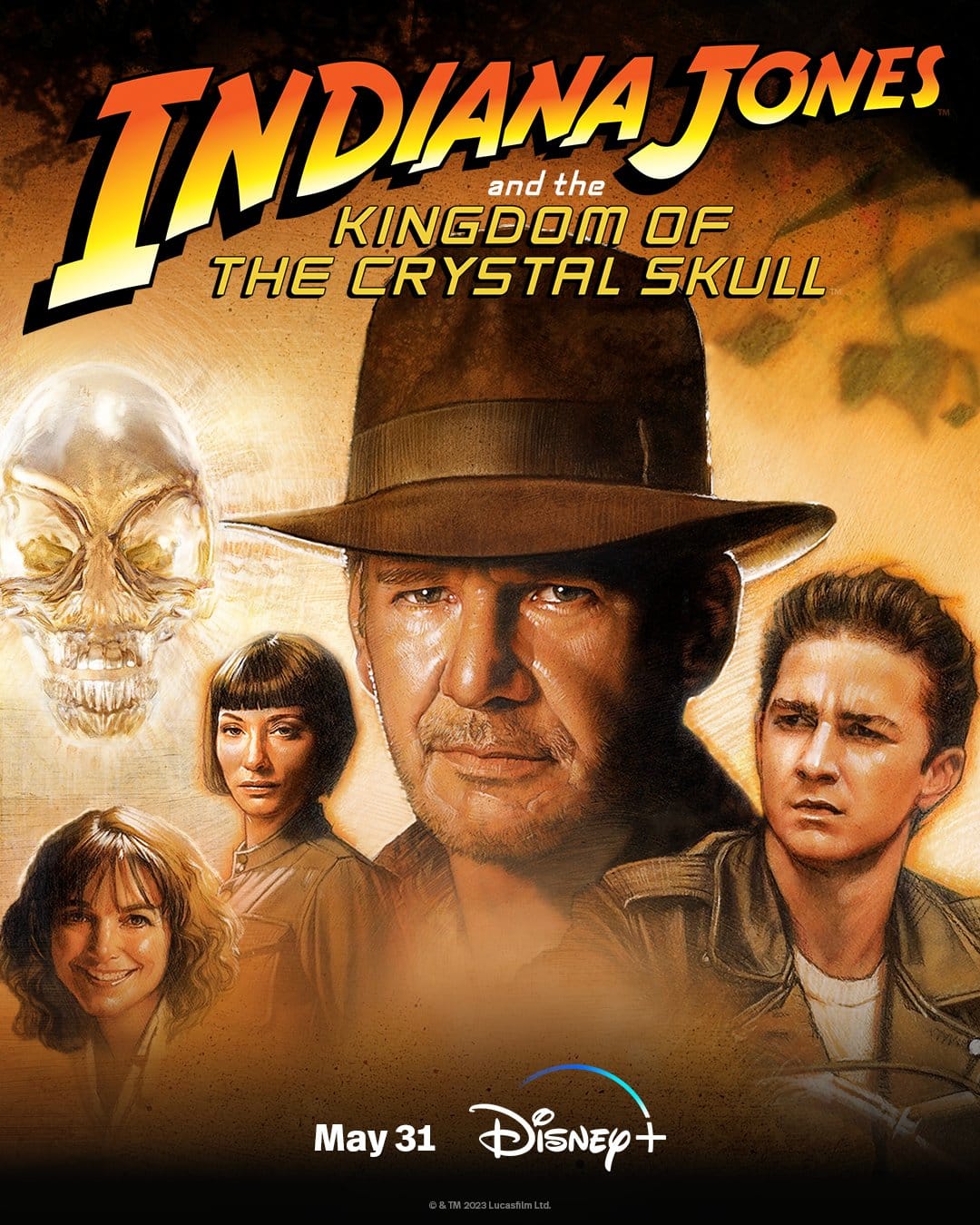 Indiana Jones' Catalog Comes to Disney+ on May 31, 2023